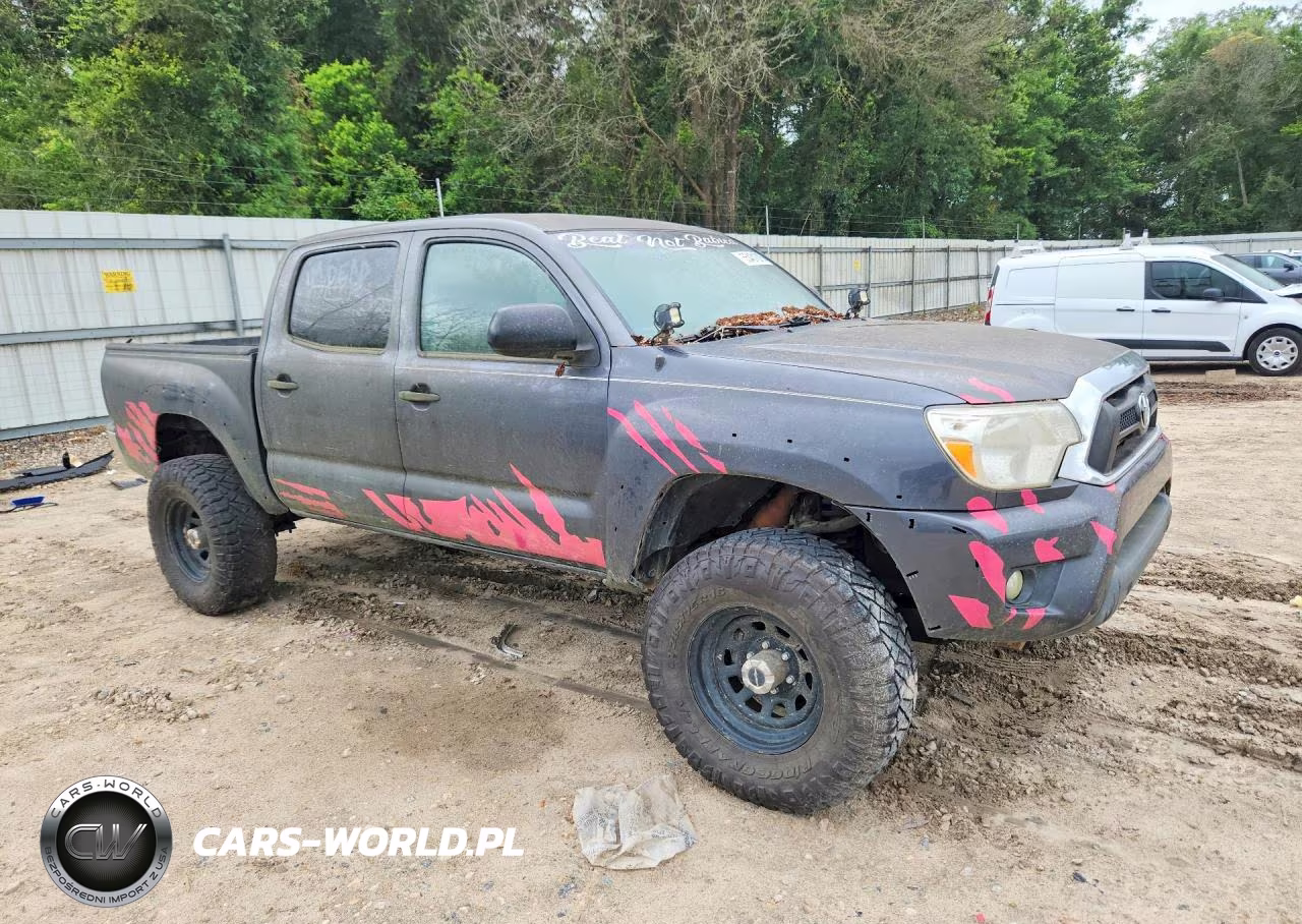 2014 Toyota Tacoma Double Cab Prerunner VIN:3TMJU4GNXEM172591 - 4