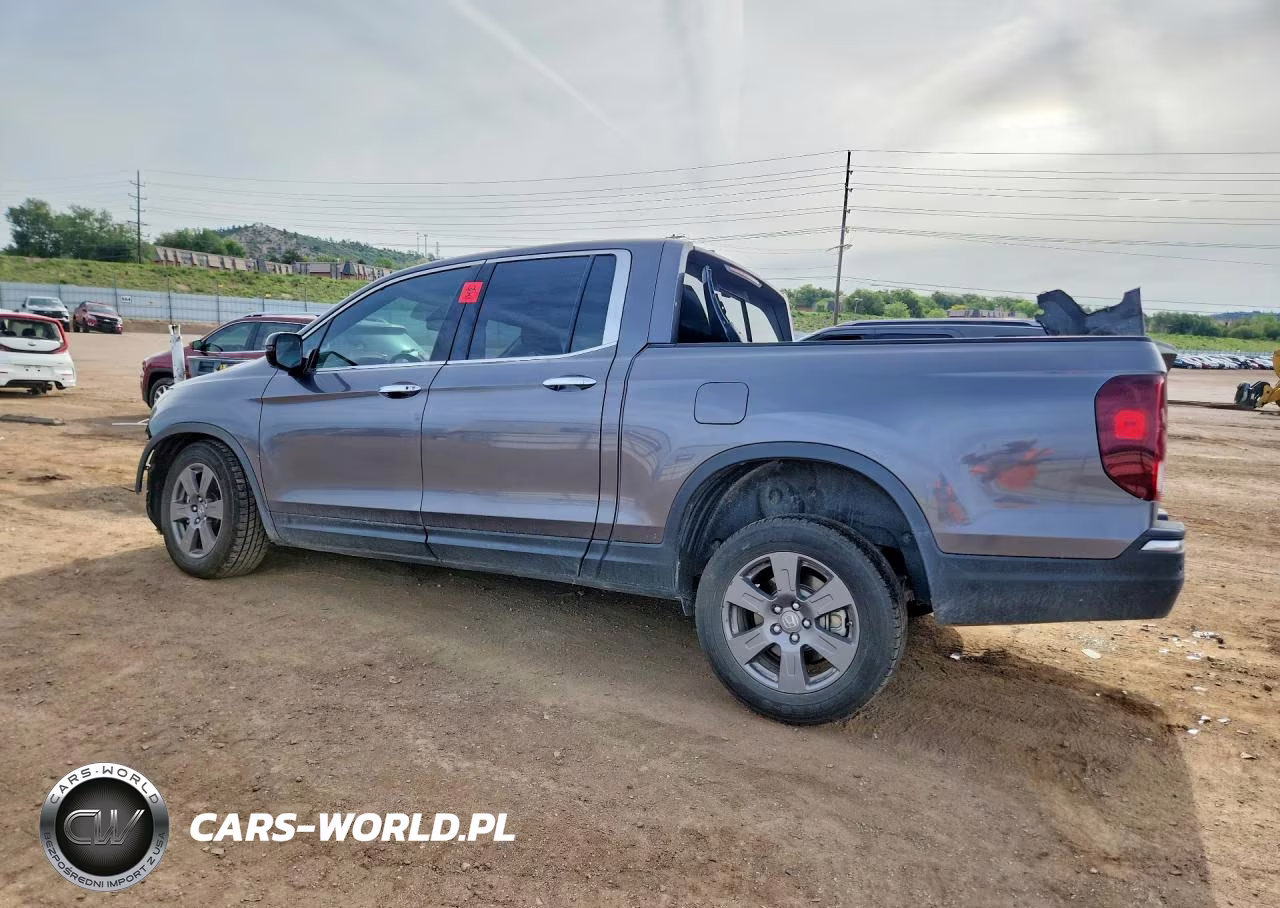2020 Honda Ridgeline Rtl VIN:5FPYK3F72LB007211 - 2