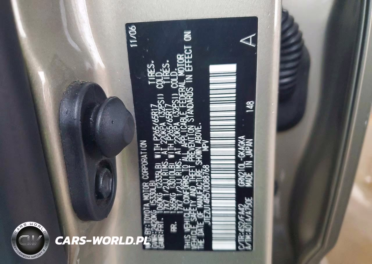 2007 Toyota 4Runner Sr5 VIN:JTEZU14R570088768 - 13