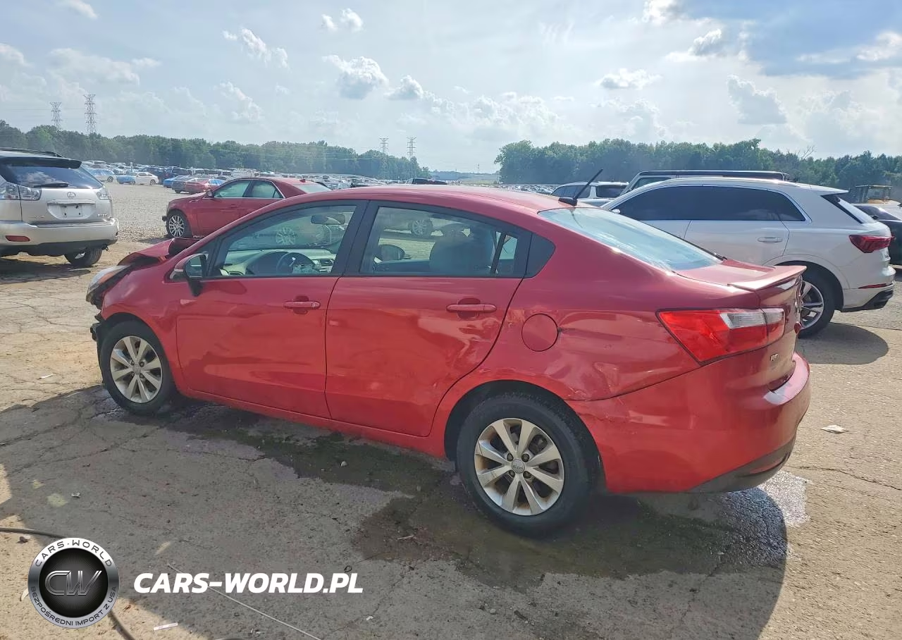 2014 Kia Rio Ex VIN:KNADN4A37E6395945 - 2