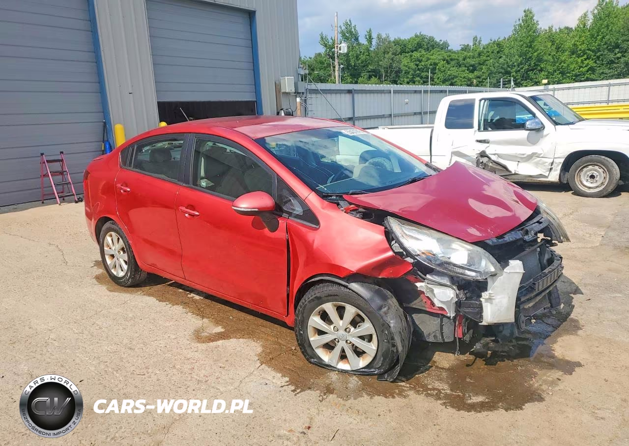 2014 Kia Rio Ex VIN:KNADN4A37E6395945 - 4