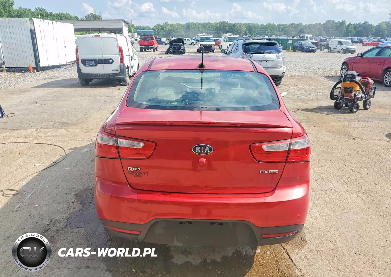 2014 Kia Rio Ex VIN:KNADN4A37E6395945 - 6
