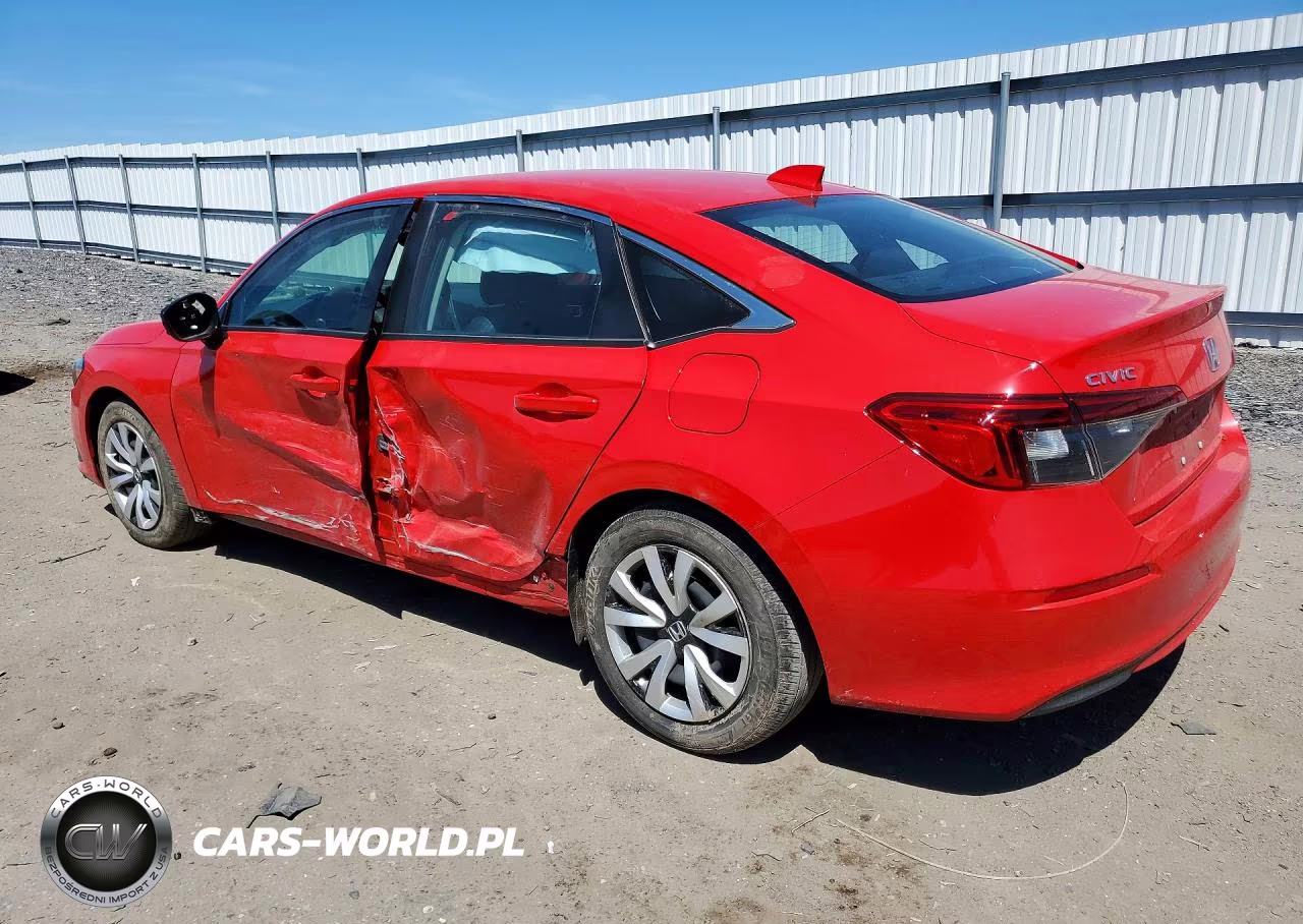2024 Honda Civic Lx VIN:2HGFE2F23RH589507 - 2