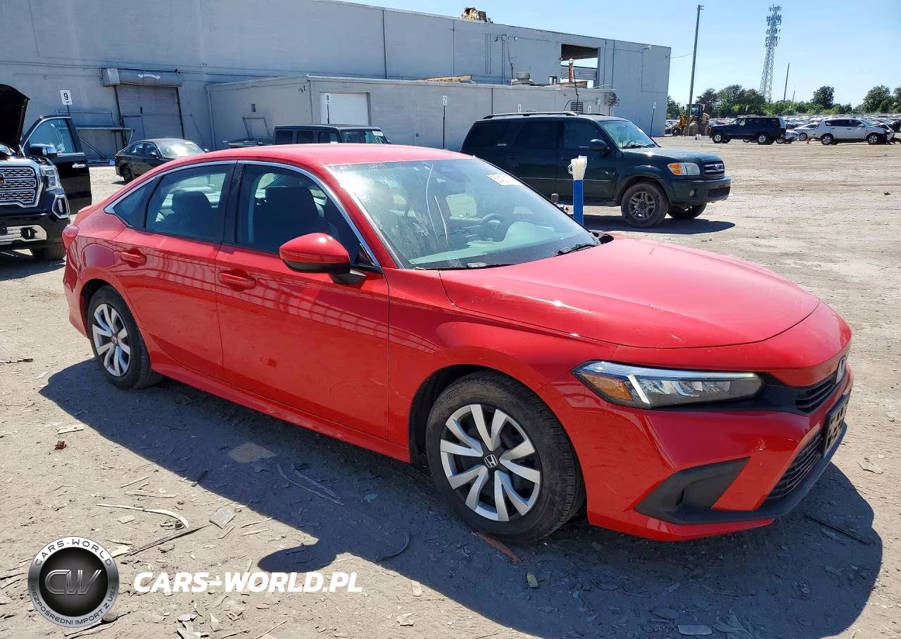 2024 Honda Civic Lx VIN:2HGFE2F23RH589507 - 4