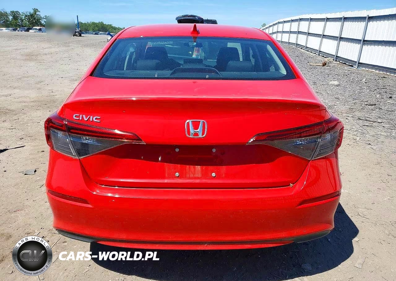 2024 Honda Civic Lx VIN:2HGFE2F23RH589507 - 6