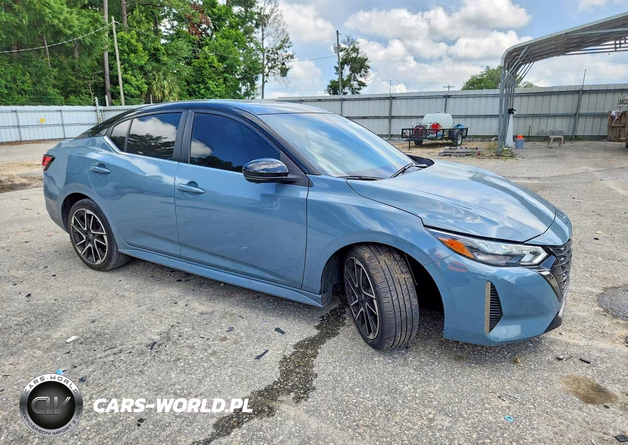 2025 Nissan Sentra Sr VIN:3N1AB8DV7SY345587 - 4