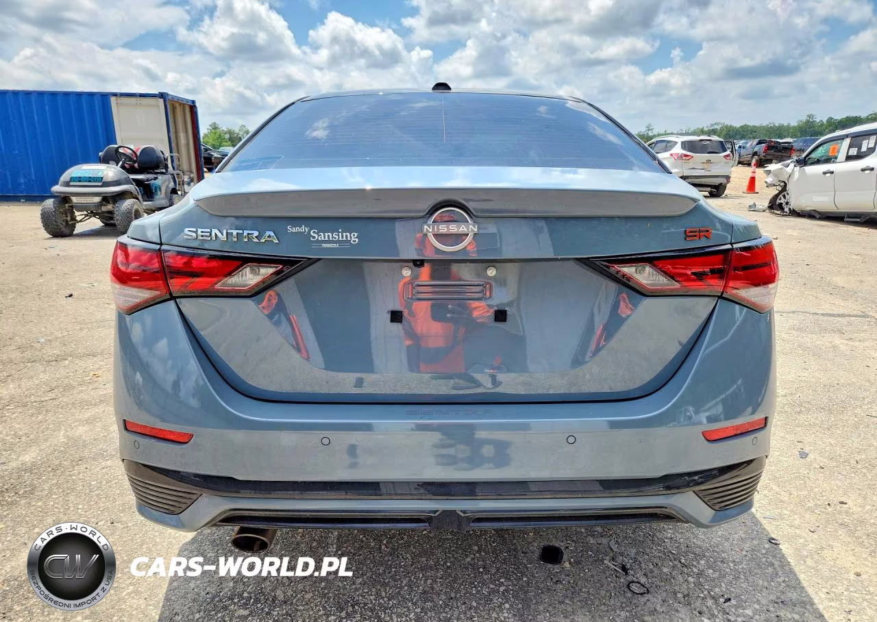 2025 Nissan Sentra Sr VIN:3N1AB8DV7SY345587 - 6