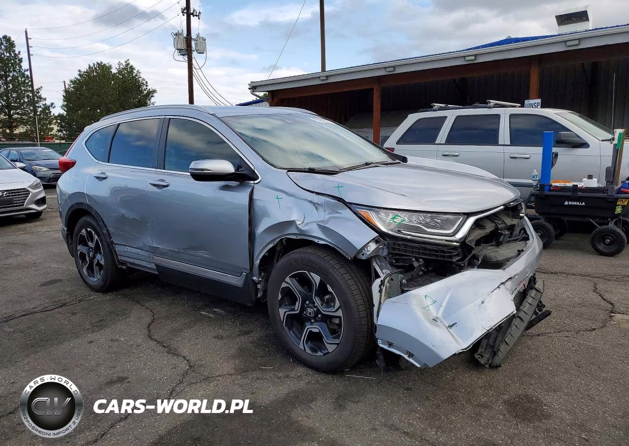 2018 Honda Cr-V Touring VIN:7FARW2H91JE099181 - 4