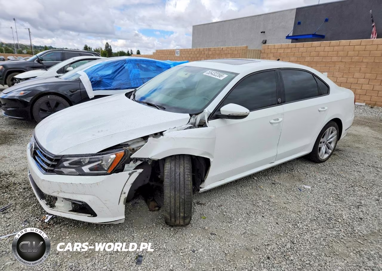 2019 Volkswagen Passat Wolfsburg VIN:1VWLA7A37KC003388 - 1
