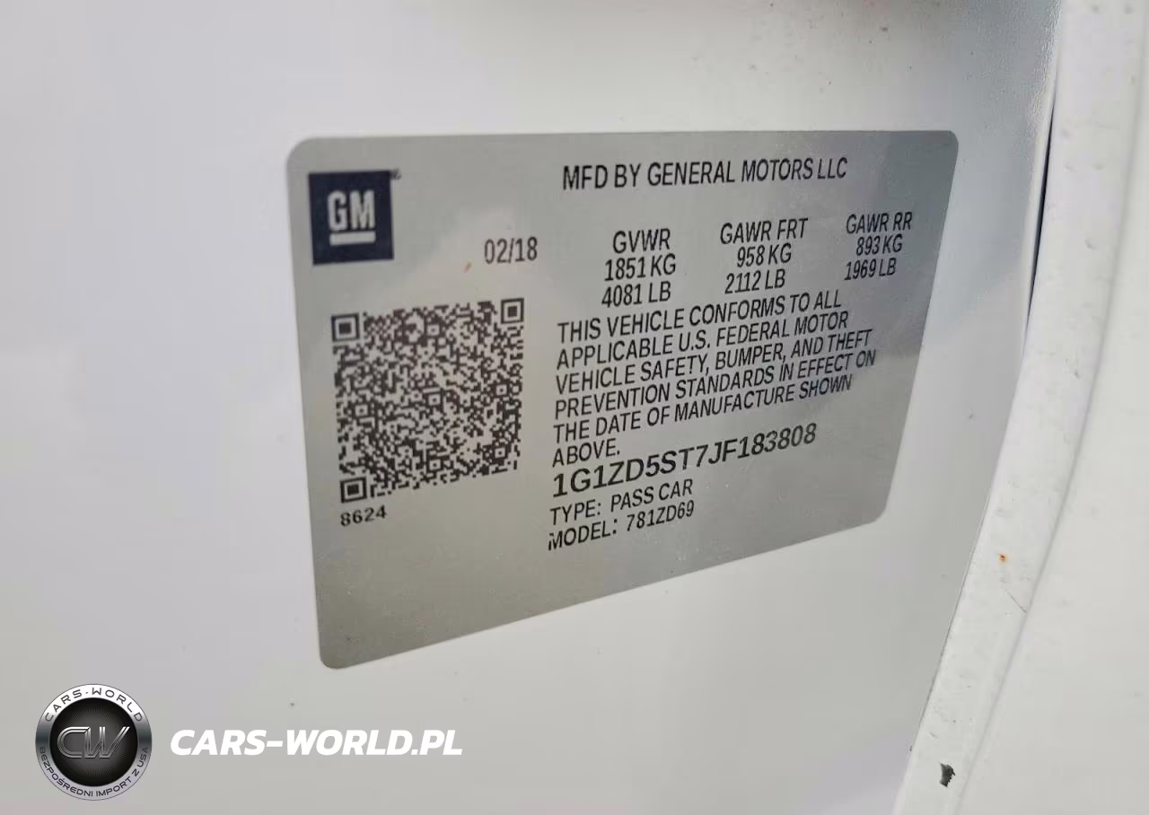 2018 Chevrolet Malibu Lt VIN:1G1ZD5ST7JF183808 - 12