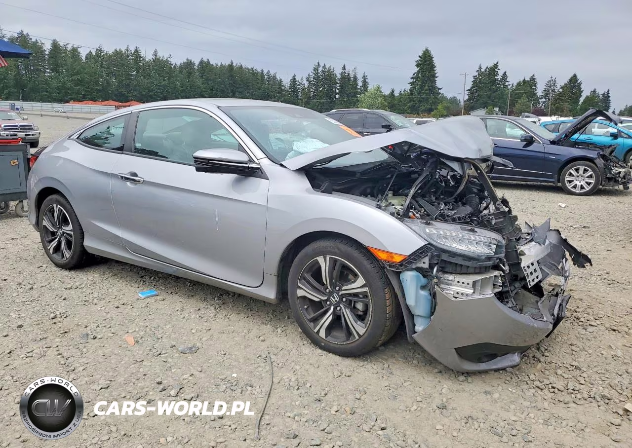 2018 Honda Civic Touring VIN:2HGFC3B96JH356028 - 4