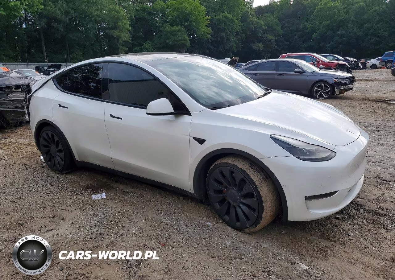 2022 Tesla Model Y VIN:7SAYGDEFXNF539918 - 4