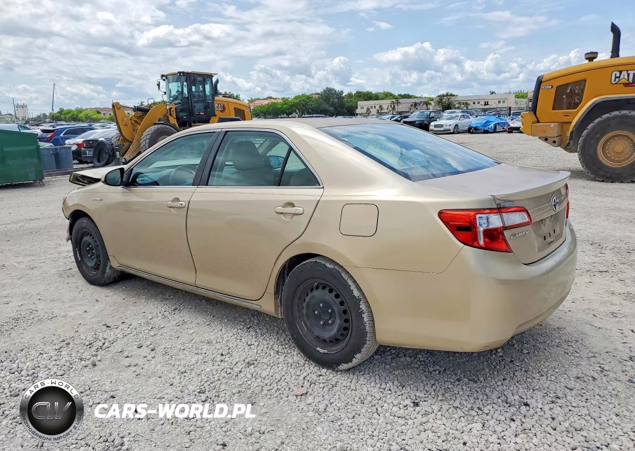 2012 Toyota Camry Hybrid Le VIN:4T1BD1FK8CU005550 - 2
