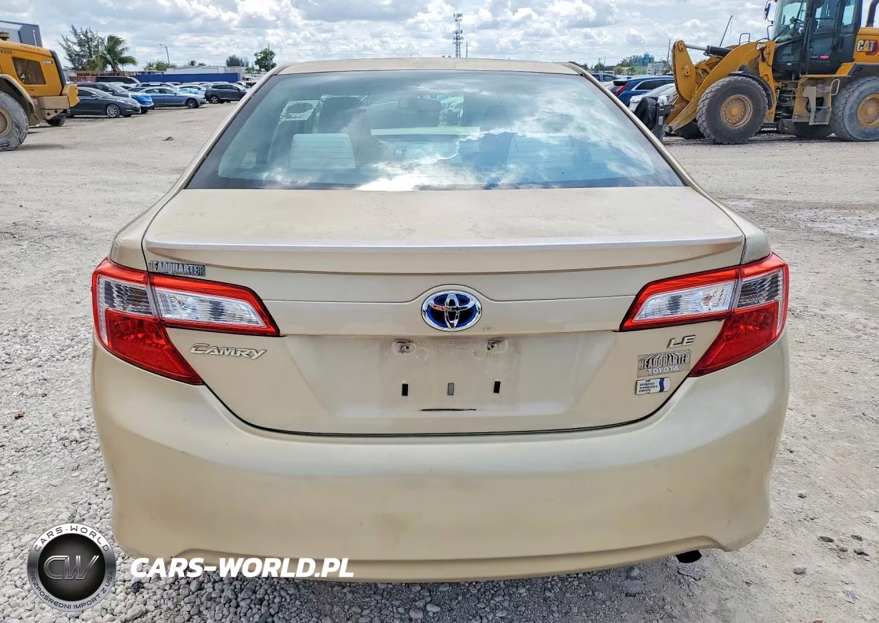 2012 Toyota Camry Hybrid Le VIN:4T1BD1FK8CU005550 - 6