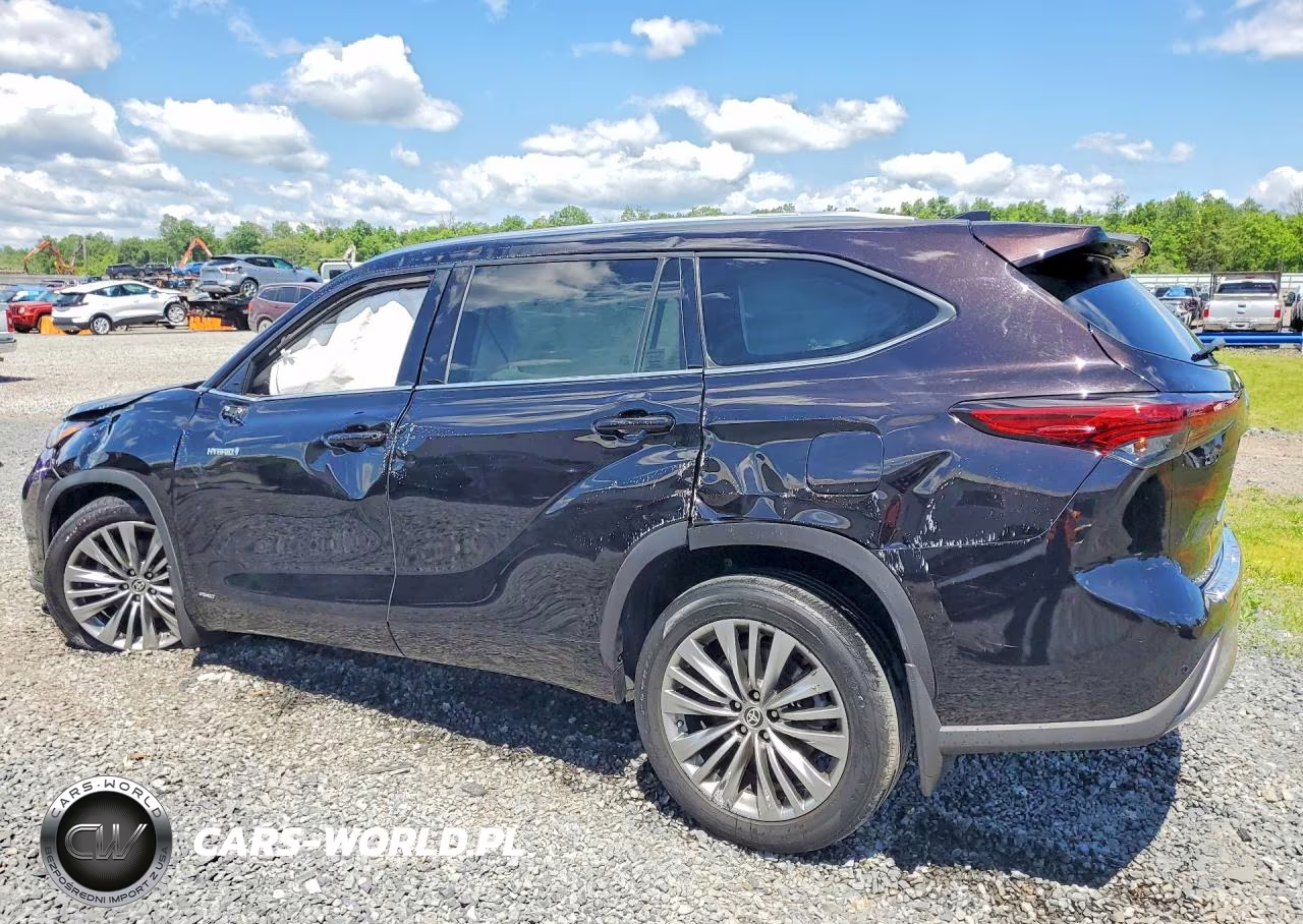 2021 Toyota Highlander Hybrid Platinum VIN:5TDEBRCH3MS017397 - 2