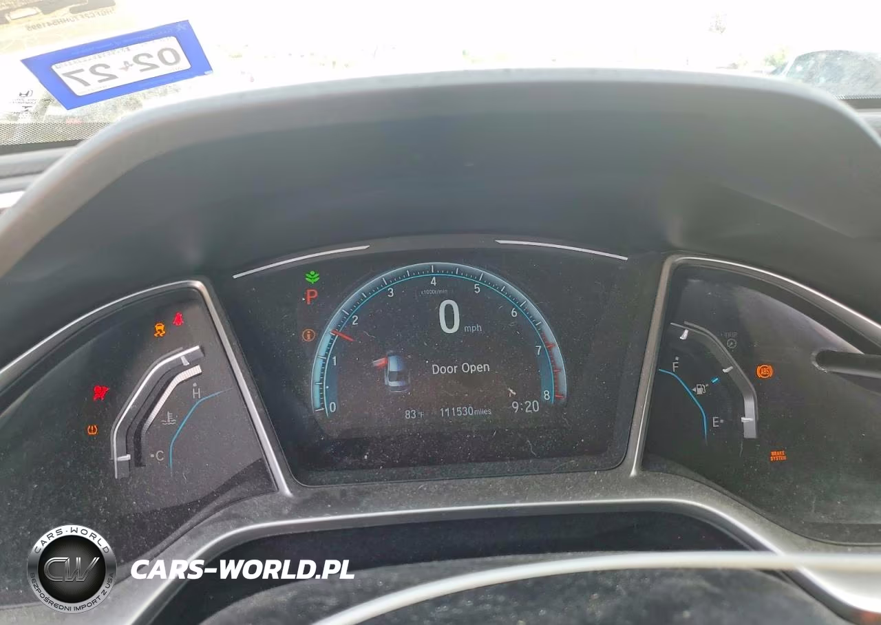 2017 Honda Civic Ex VIN:2HGFC2F70HH541995 - 9