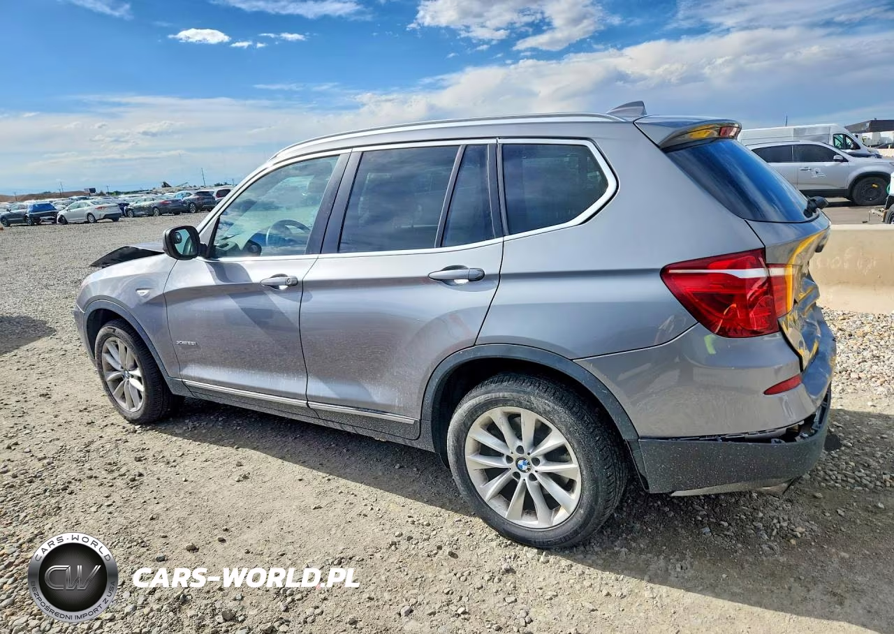 2013 BMW X3 xDrive28I VIN:5UXWX9C54DLK59983 - 2