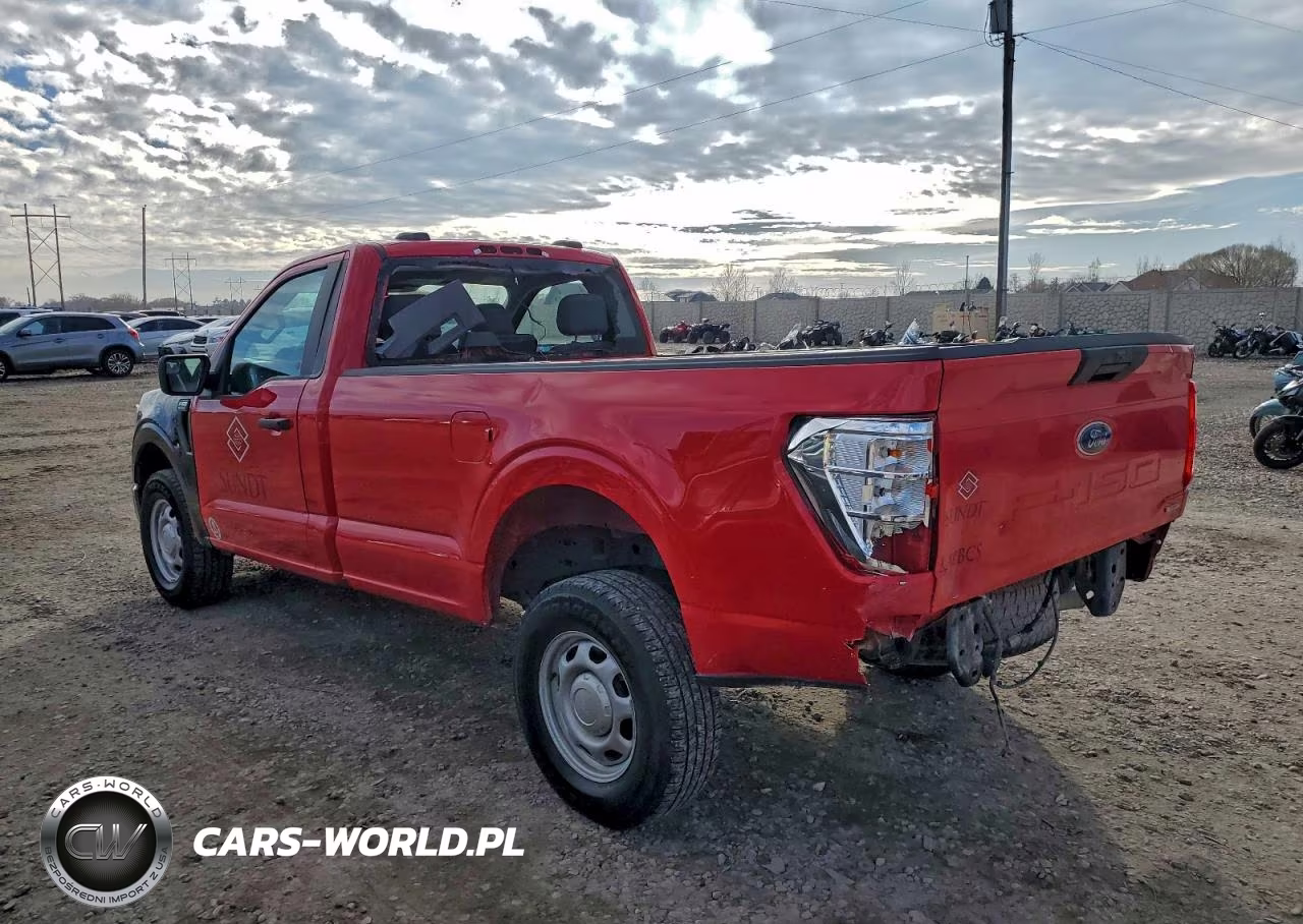2022 Ford F150 VIN:1FTMF1EP1NKD11640 - 2