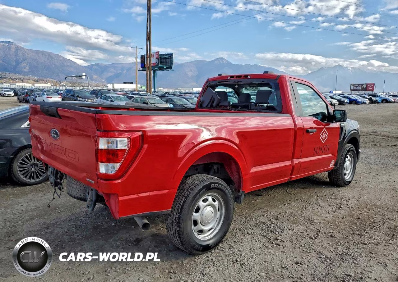 2022 Ford F150 VIN:1FTMF1EP1NKD11640 - 3
