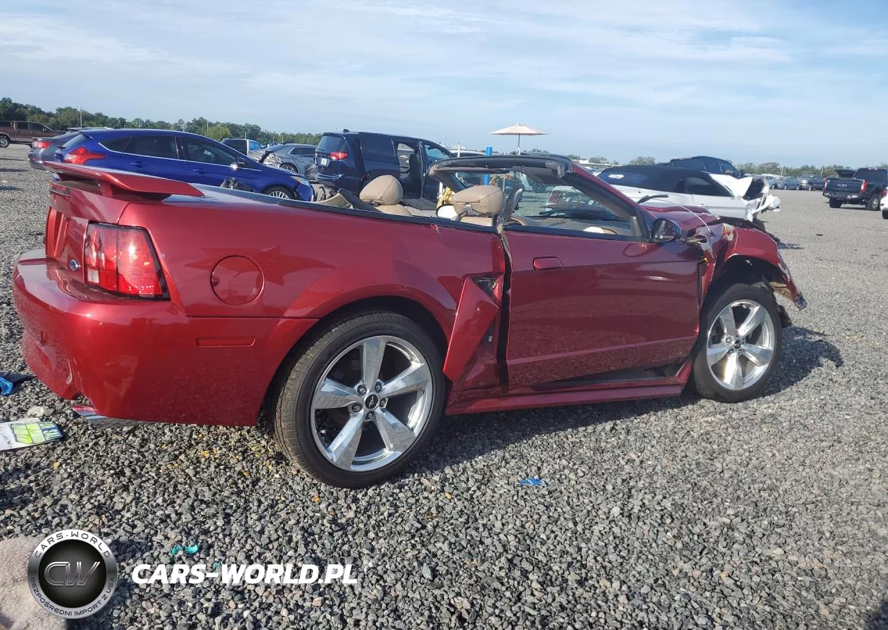 2004 Ford Mustang Gt VIN:1FAFP45XX4F111361 - 3
