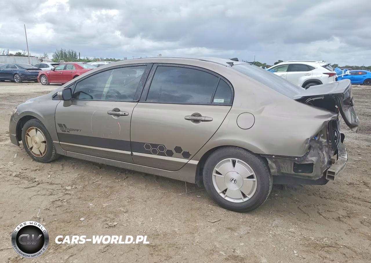 2008 Honda Civic Hybrid VIN:JHMFA362X8S004184 - 2