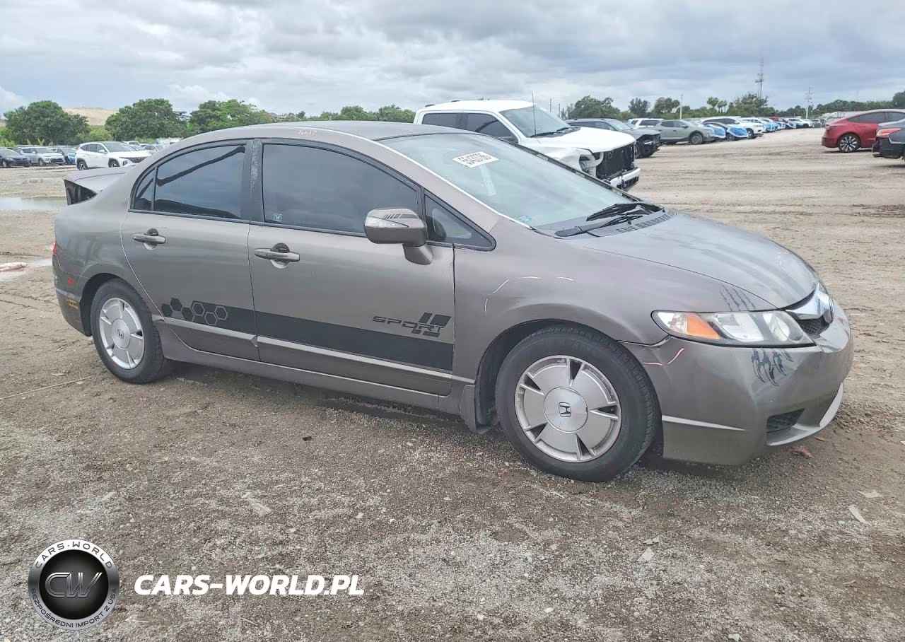 2008 Honda Civic Hybrid VIN:JHMFA362X8S004184 - 4