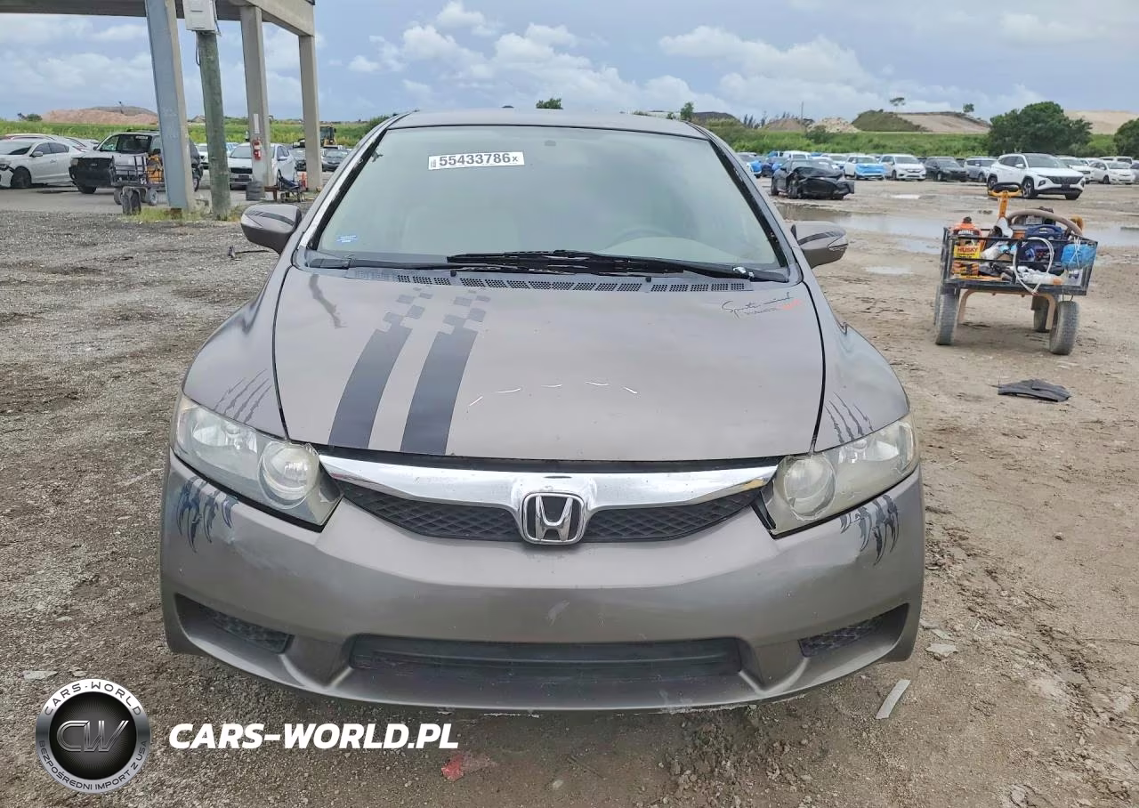2008 Honda Civic Hybrid VIN:JHMFA362X8S004184 - 5