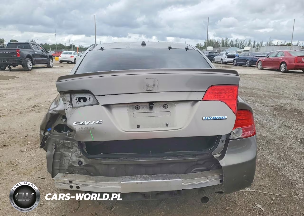2008 Honda Civic Hybrid VIN:JHMFA362X8S004184 - 6