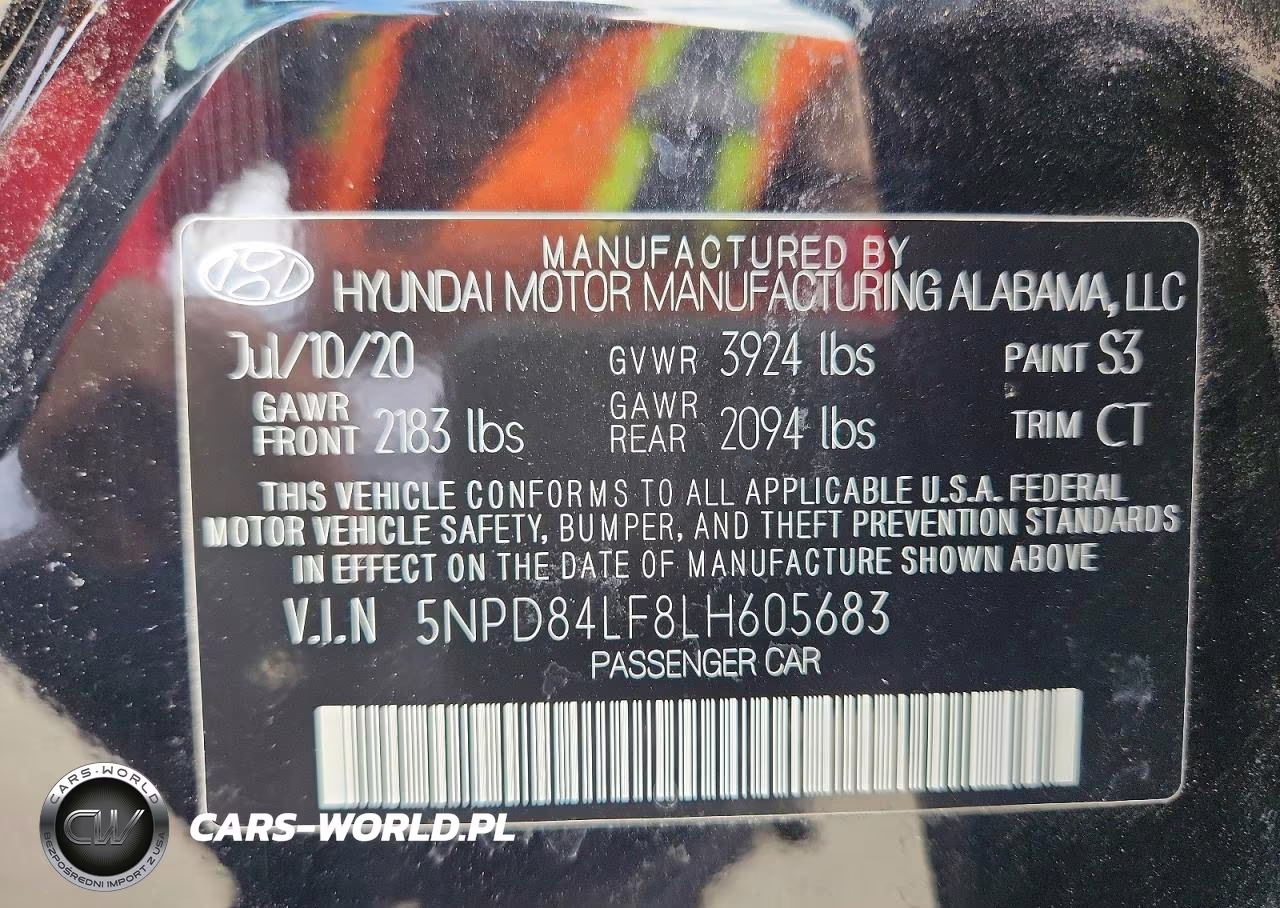 2020 Hyundai Elantra Sel VIN:5NPD84LF8LH605683 - 12