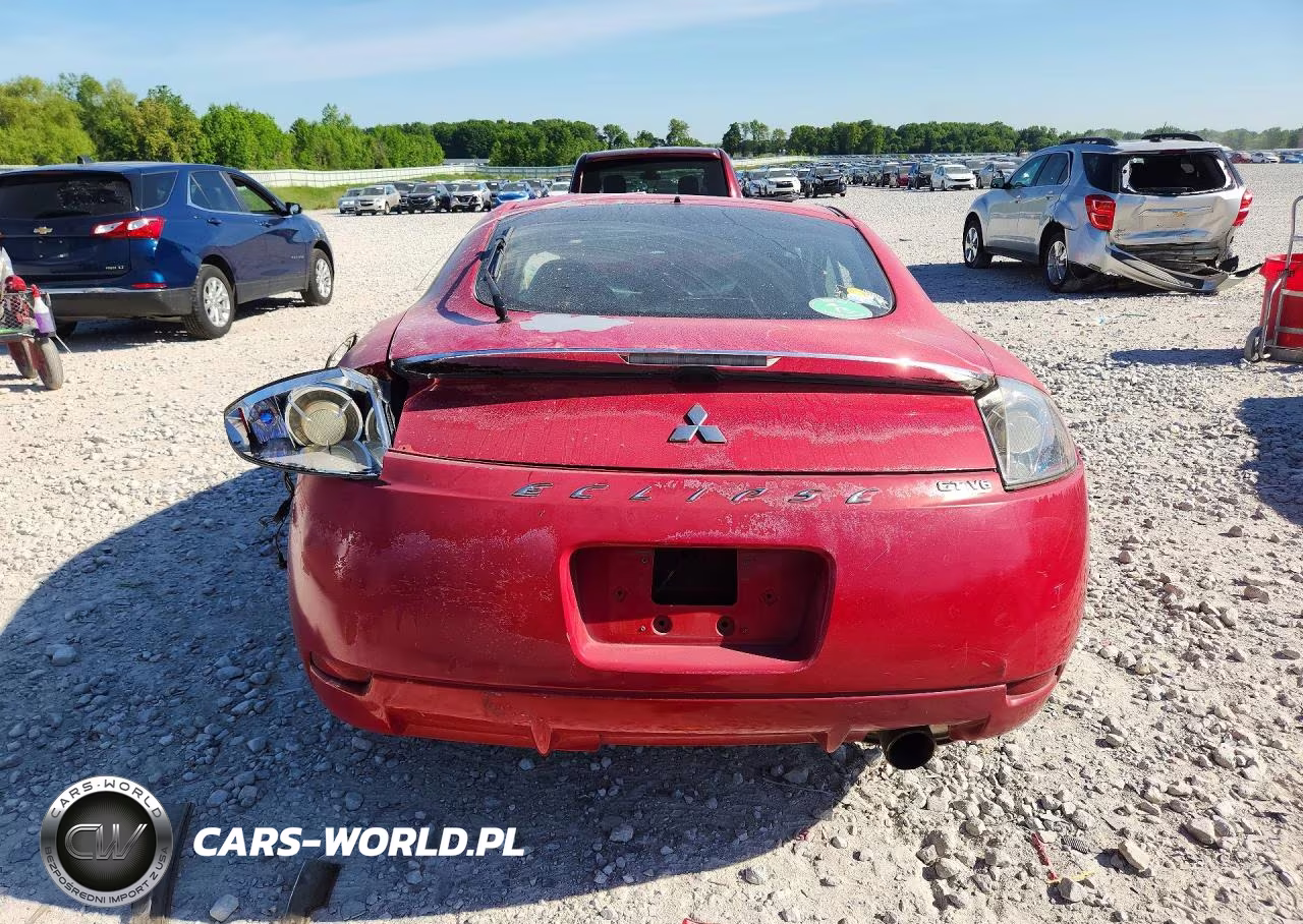 2006 Mitsubishi Eclipse Gt VIN:4A3AK34T96E015853 - 6