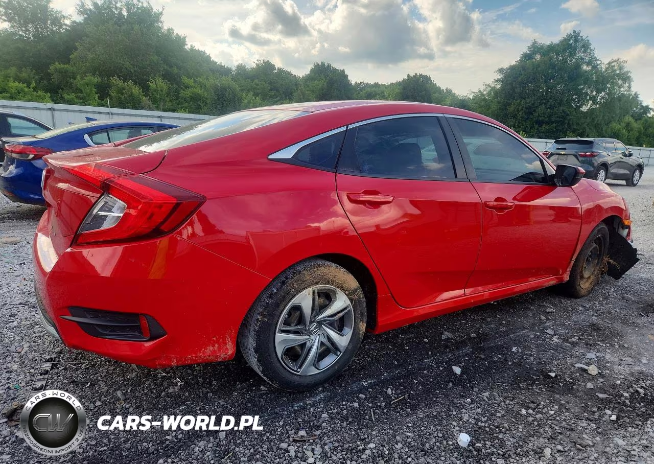 2019 Honda Civic Lx VIN:2HGFC2F6XKH571746 - 3