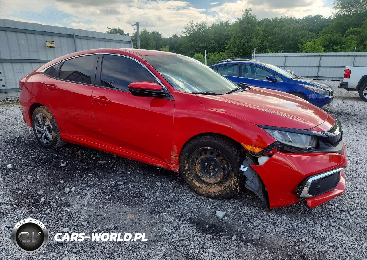 2019 Honda Civic Lx VIN:2HGFC2F6XKH571746 - 4