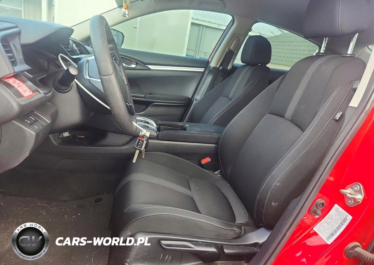 2019 Honda Civic Lx VIN:2HGFC2F6XKH571746 - 7