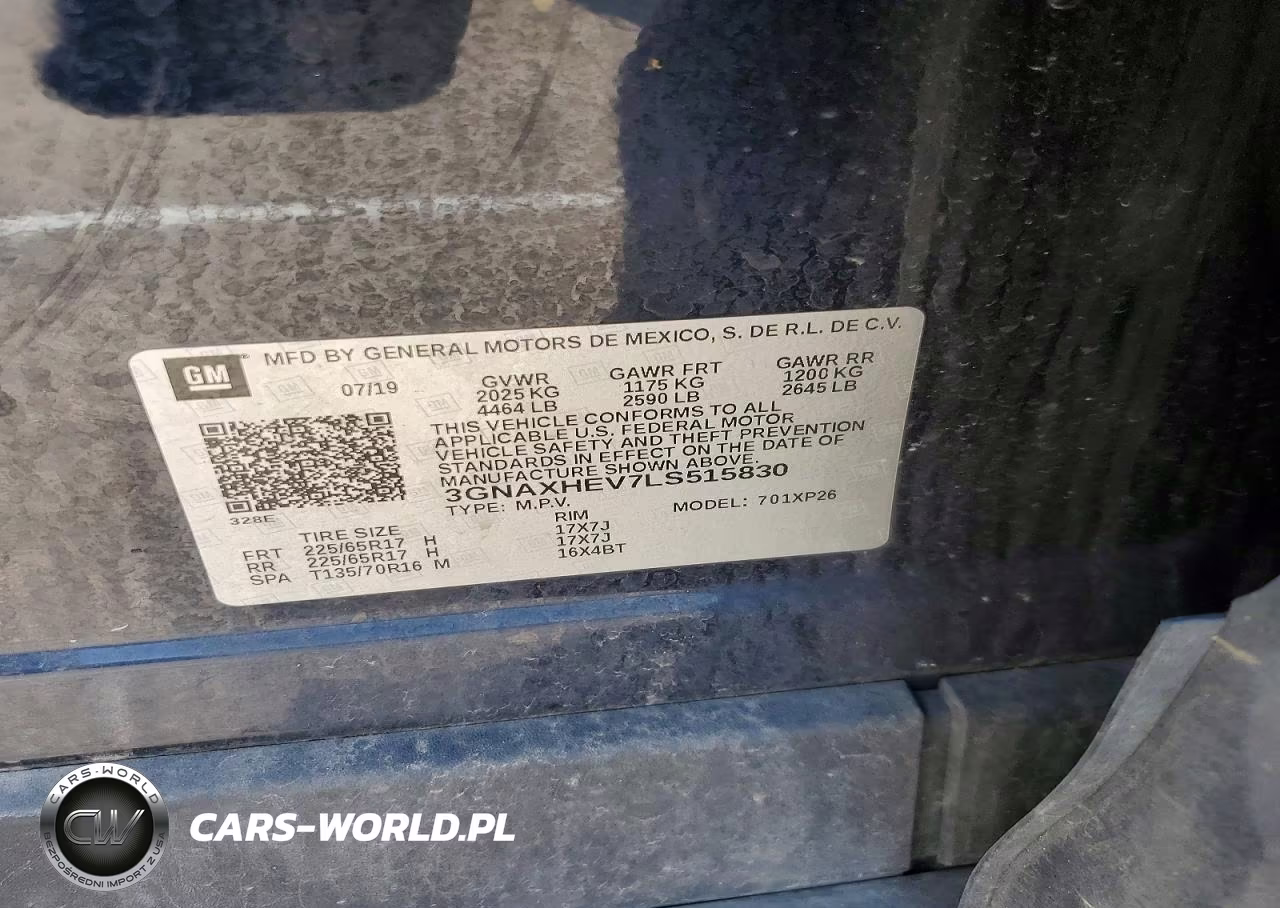 2020 Chevrolet Equinox Ls VIN:3GNAXHEV7LS515830 - 13
