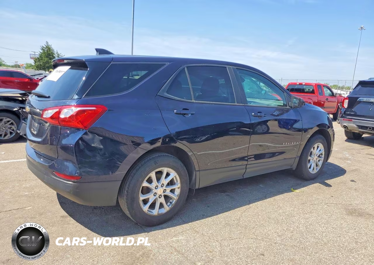 2020 Chevrolet Equinox Ls VIN:3GNAXHEV7LS515830 - 3