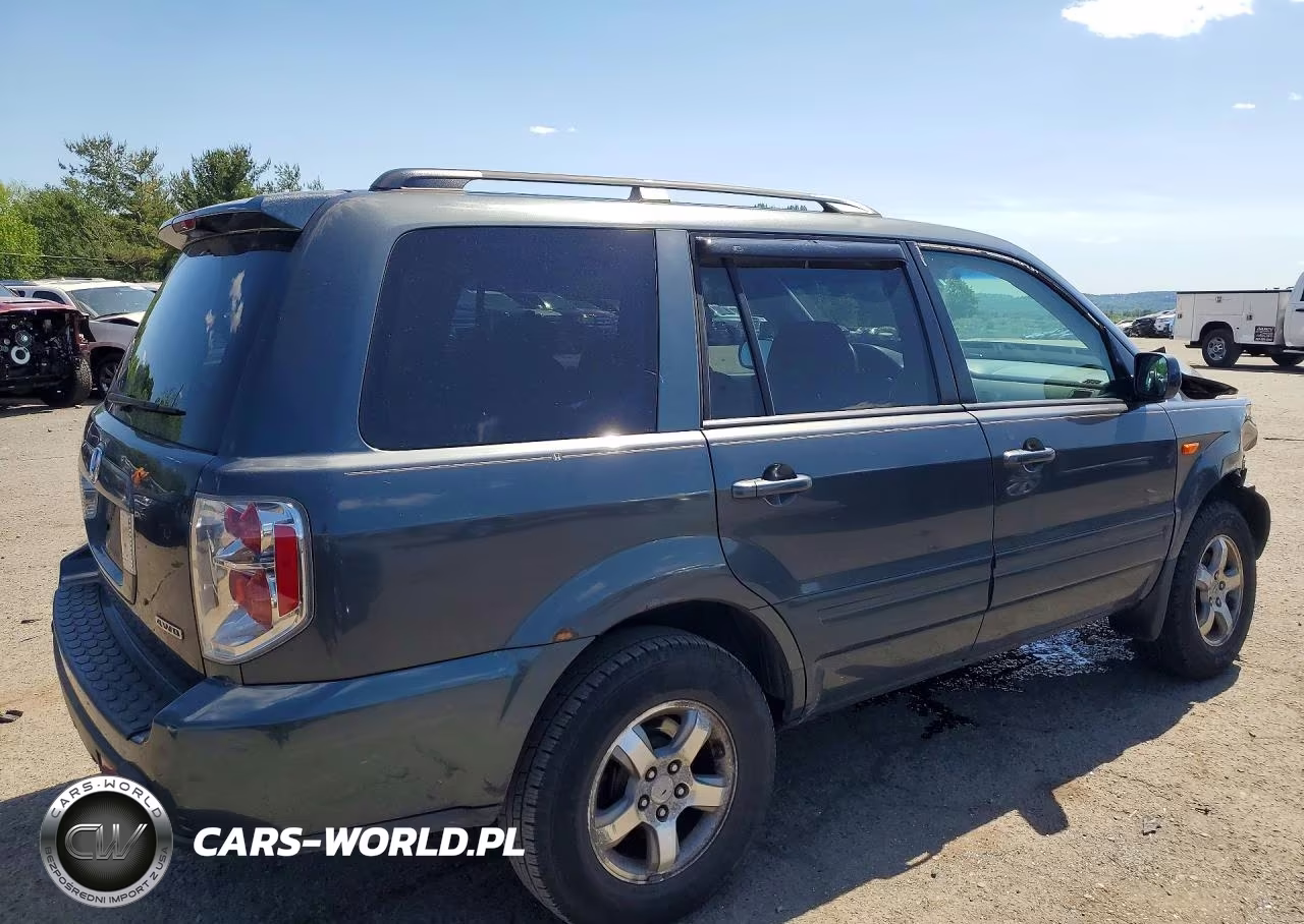 2006 Honda Pilot Ex VIN:2HKYF18406H509340 - 3