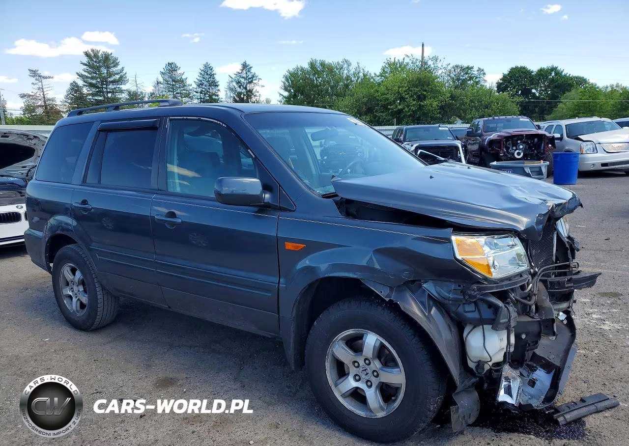 2006 Honda Pilot Ex VIN:2HKYF18406H509340 - 4