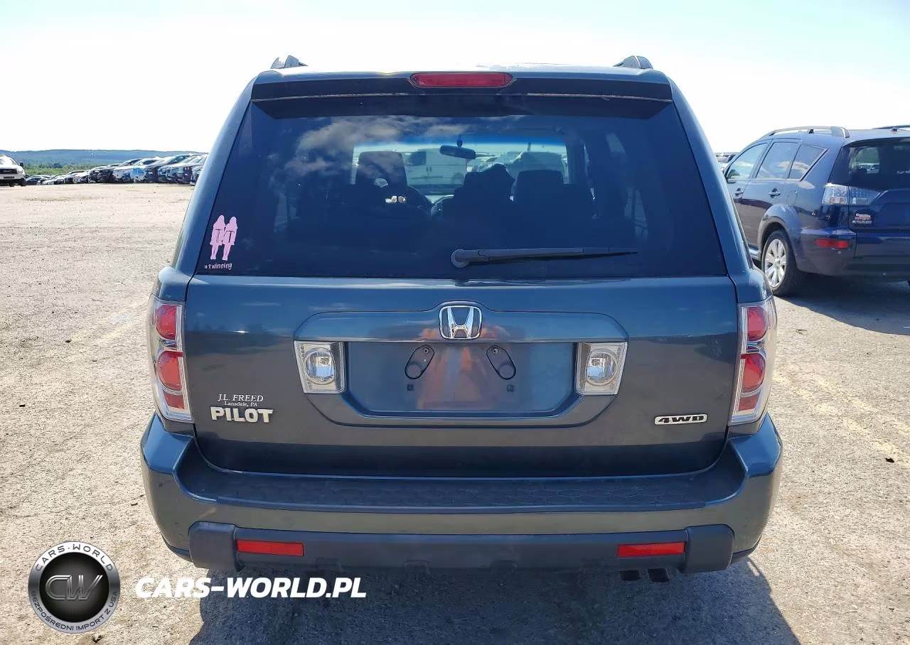 2006 Honda Pilot Ex VIN:2HKYF18406H509340 - 6