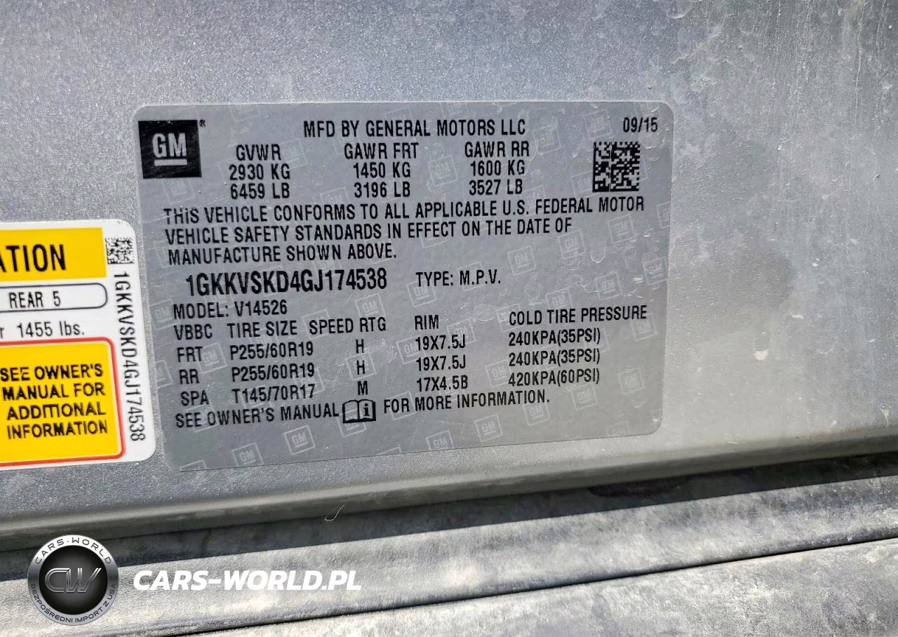 2016 GMC Acadia Slt-2 VIN:1GKKVSKD4GJ174538 - 13