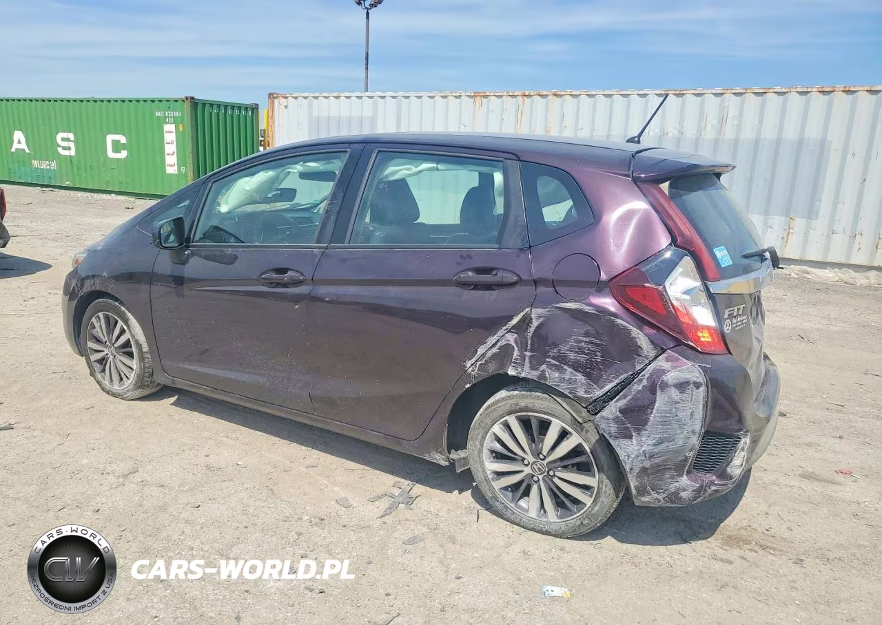 2015 Honda Fit Ex VIN:3HGGK5H83FM752265 - 2