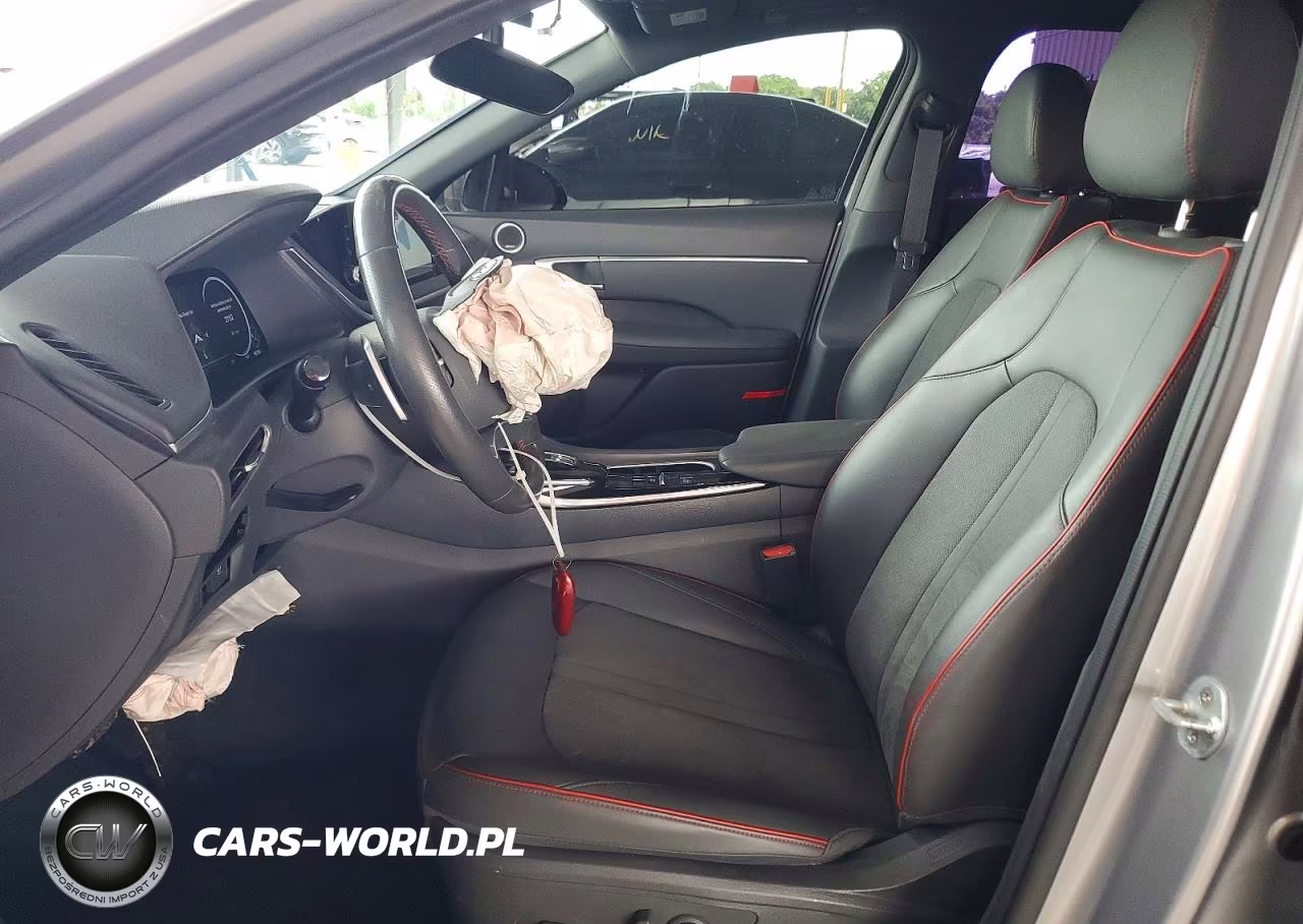 2022 Hyundai Sonata Sel Plus VIN:5NPEJ4J21NH140756 - 7