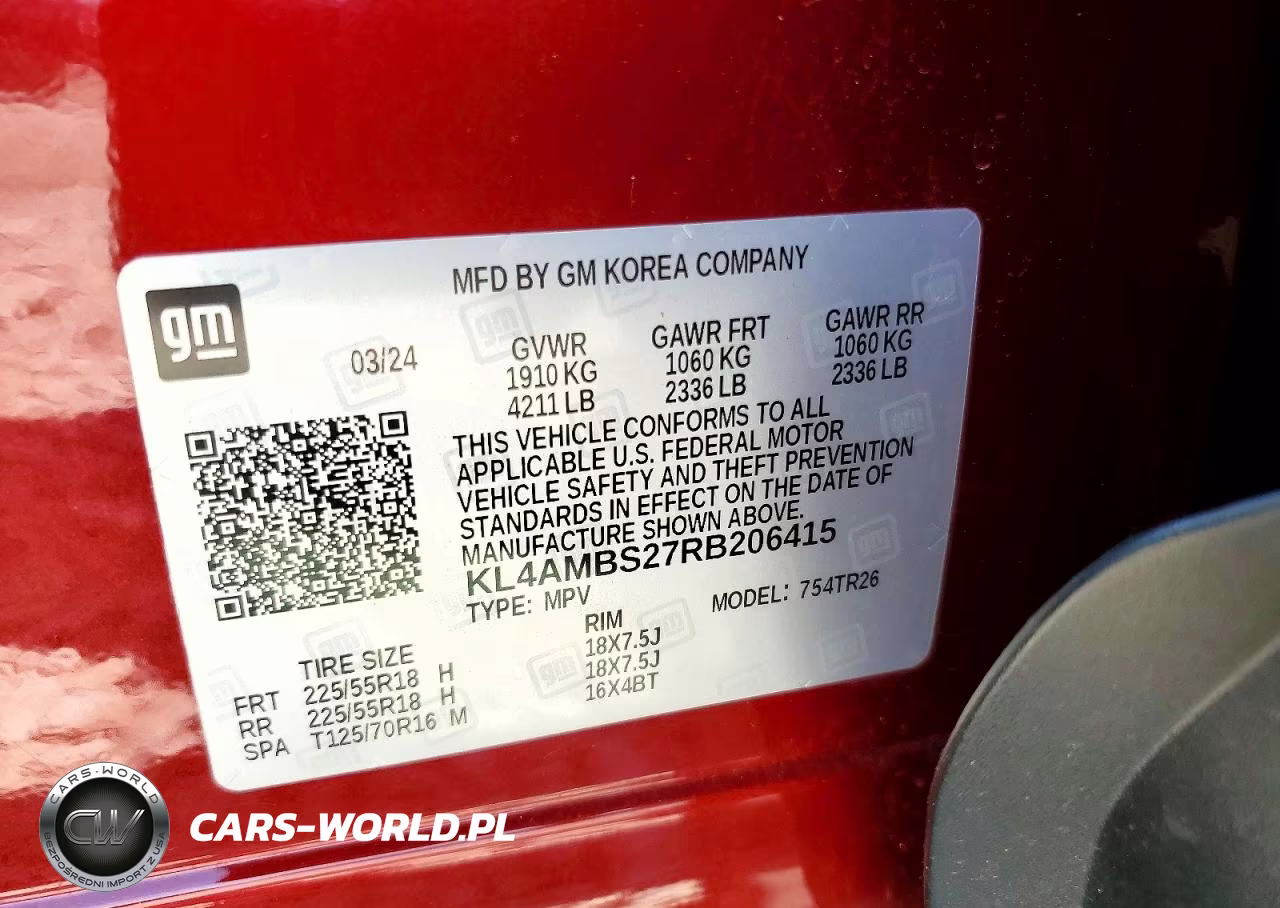 2024 Buick Encore Gx Preferred VIN:KL4AMBS27RB206415 - 13