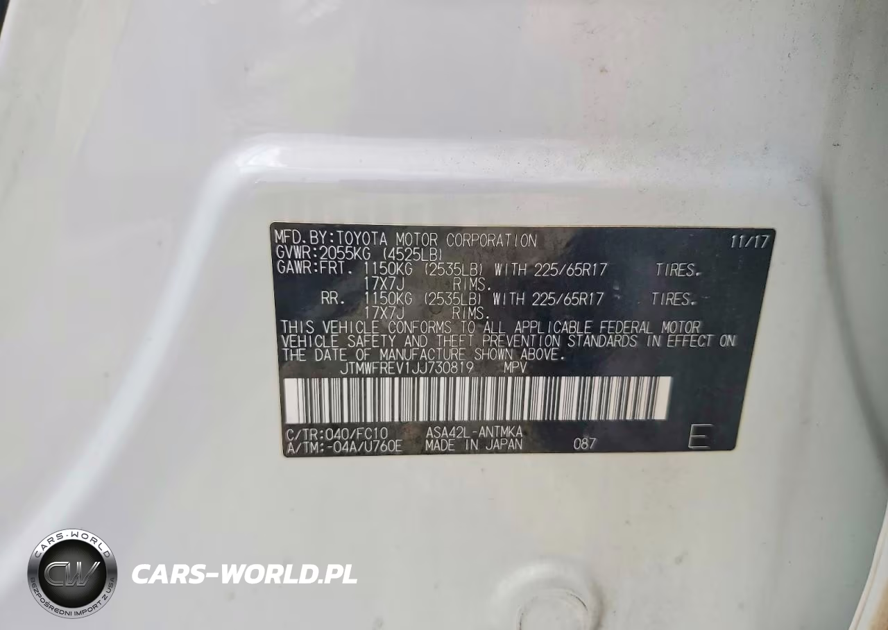 2018 Toyota Rav4 Xle VIN:JTMWFREV1JJ730819 - 13