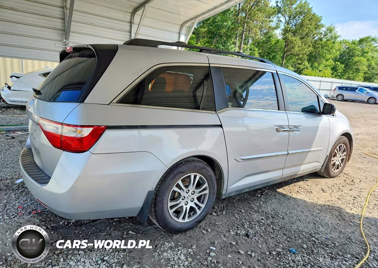2012 Honda Odyssey Exl VIN:5FNRL5H65CB078736 - 3
