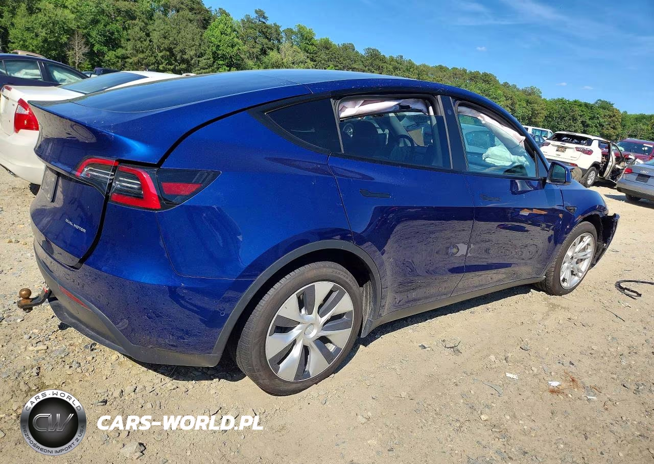 2021 Tesla Model Y VIN:5YJYGAEE0MF196165 - 3