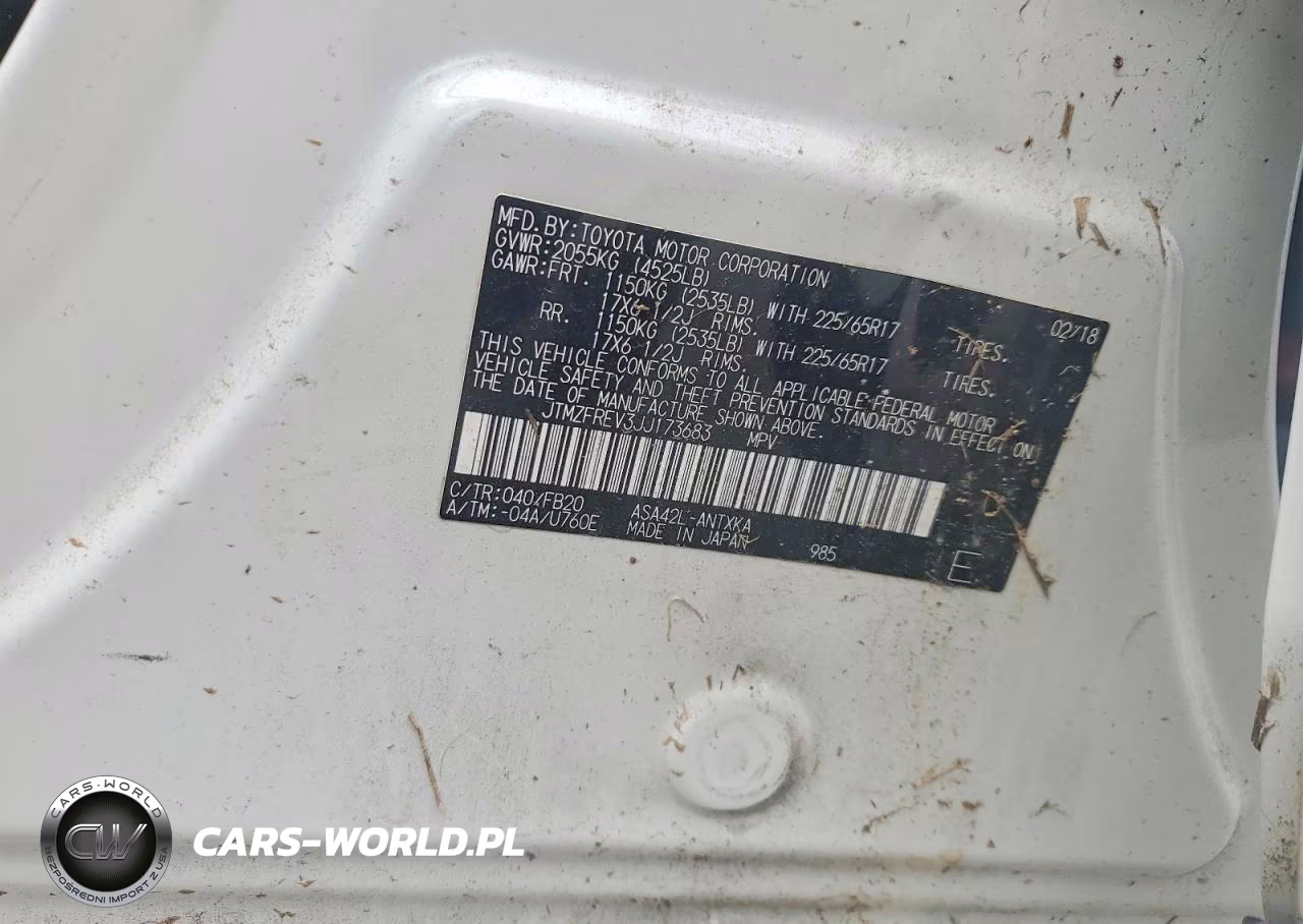 2018 Toyota Rav4 Le VIN:JTMZFREV3JJ173683 - 12