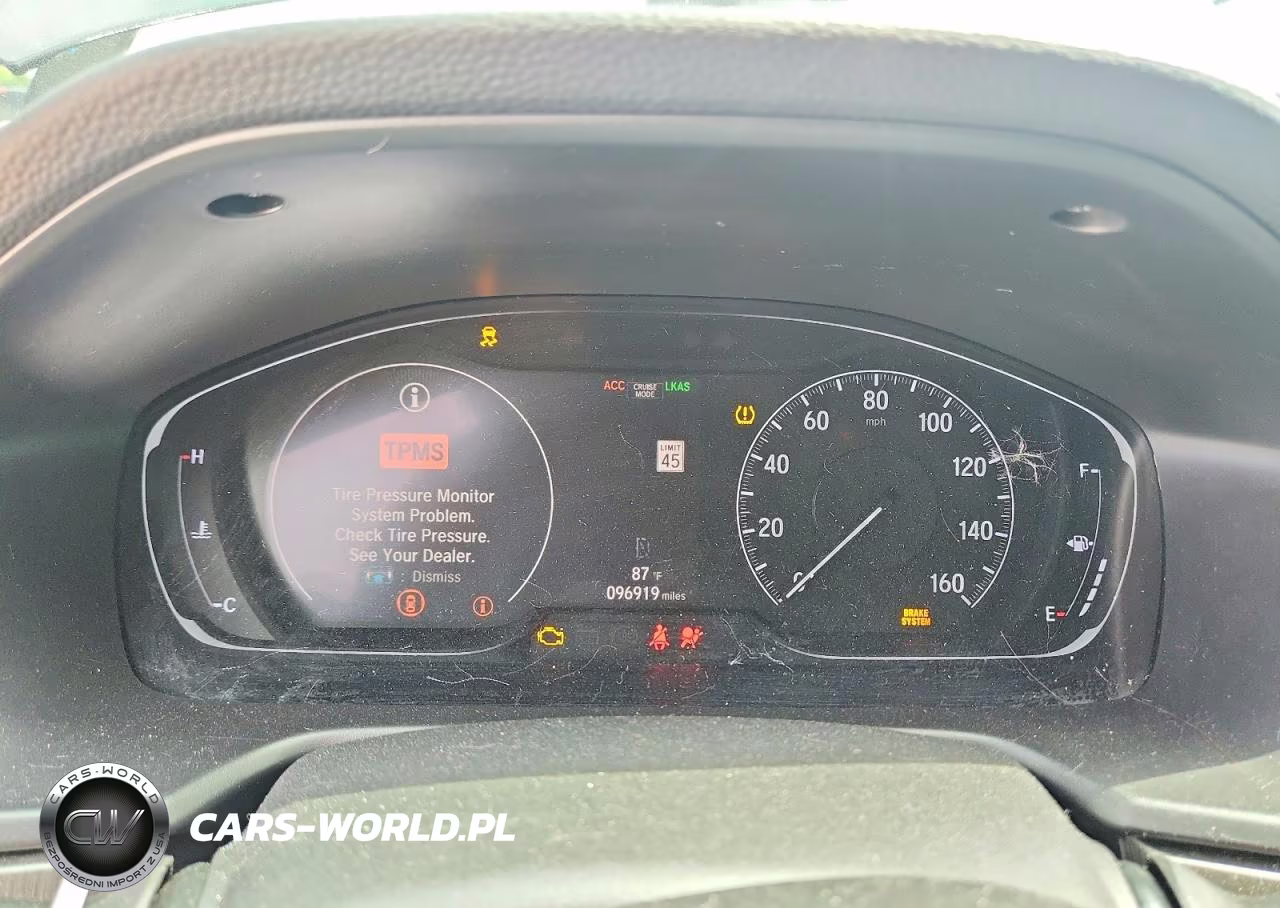 2019 Honda Accord Lx VIN:1HGCV1F17KA071957 - 9