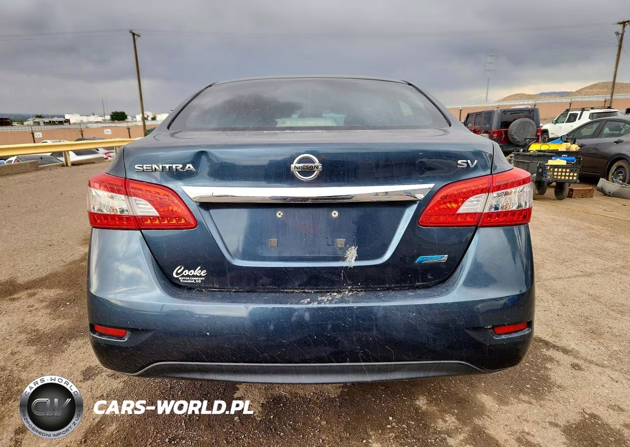 2014 Nissan Sentra Sv VIN:3N1AB7AP2EL676269 - 6