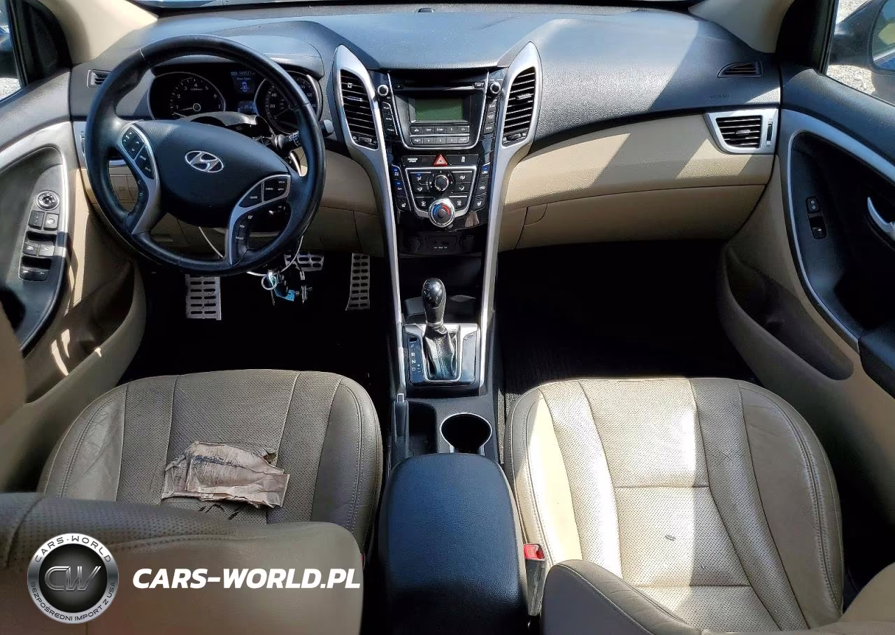2013 Hyundai Elantra Gt Base VIN:KMHD35LE8DU134097 - 8