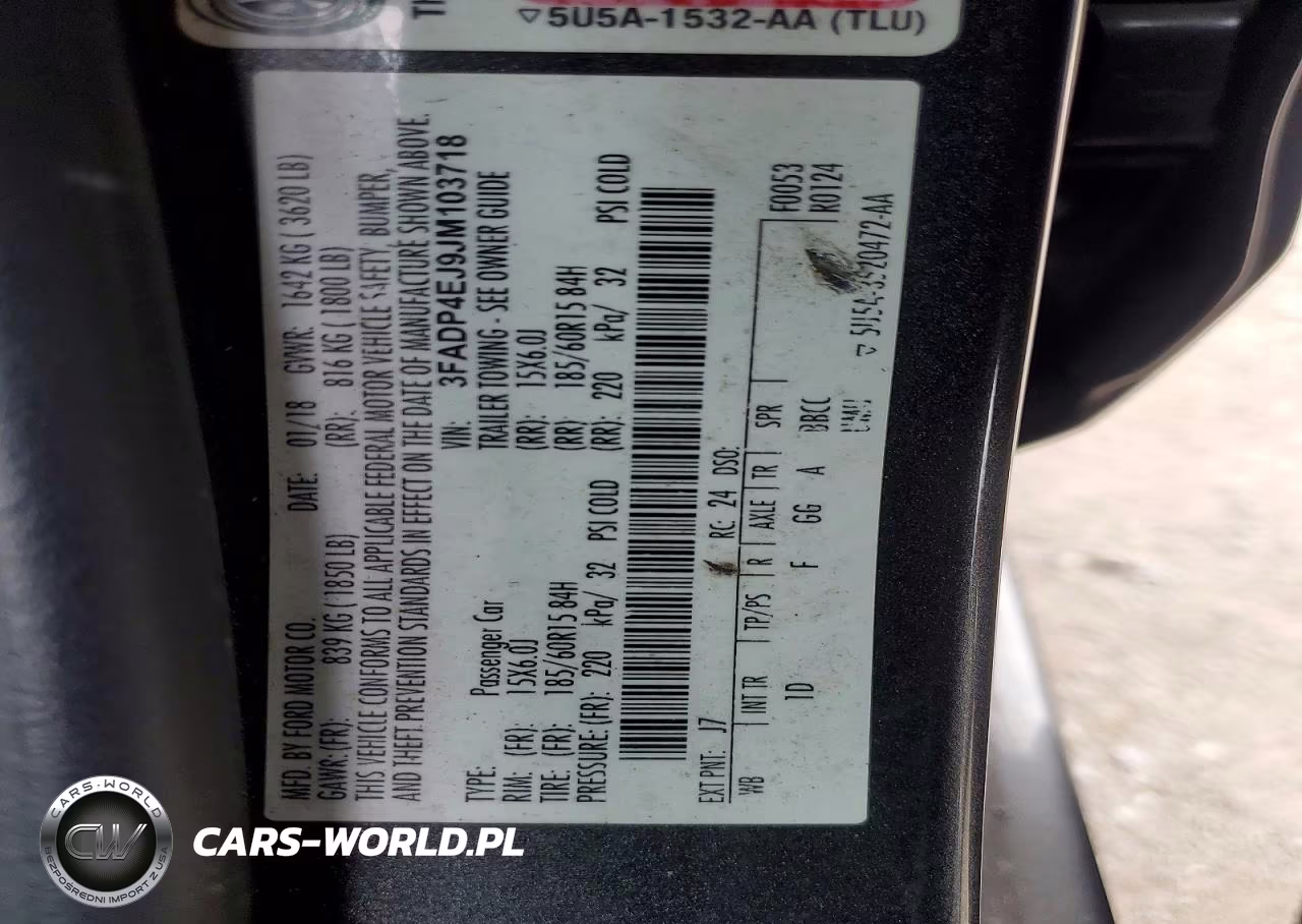 2018 Ford Fiesta Se VIN:3FADP4EJ9JM103718 - 12